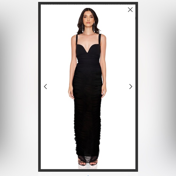 BNWT Nookie Marlowe Maxi with lining - M - Picture 1 of 3